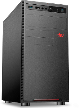 IRU Planio 310H6SEV MT i5 12400 (2.5) 16Gb SSD256Gb UHDG 730 FreeDOS GbitEth 400W черный   (2112572)