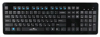 Оклик 870S черный USB беспроводная slim Multimedia 368218